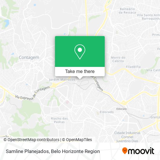 Samline Planejados map