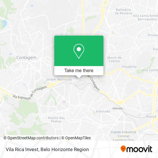 Vila Rica Invest map