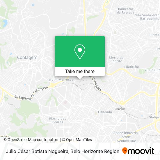 Júlio César Batista Nogueira map