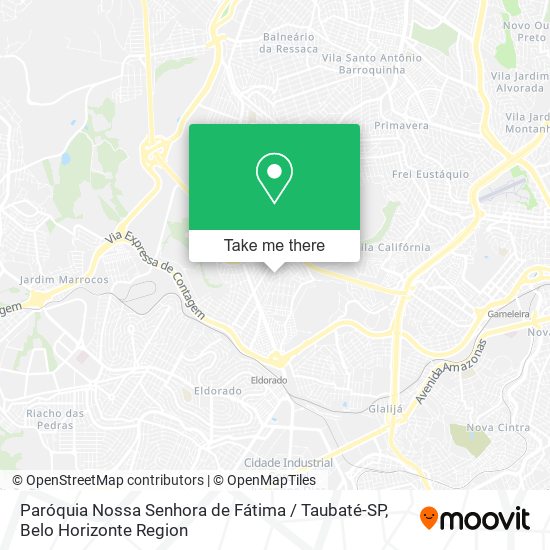 Paróquia Nossa Senhora de Fátima / Taubaté-SP map