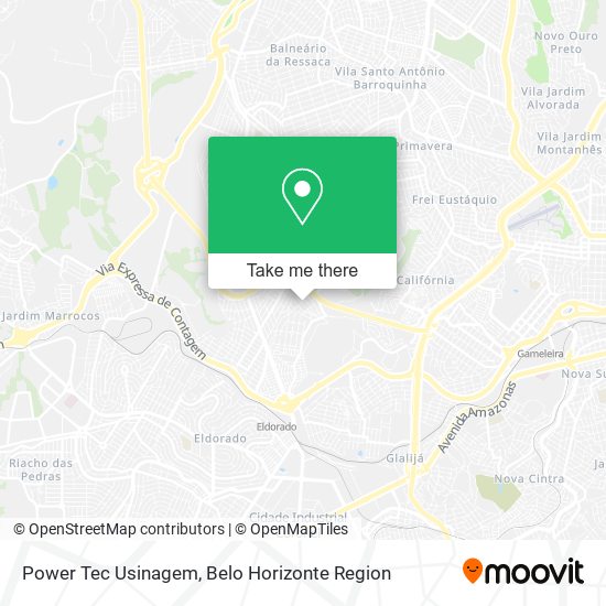 Power Tec Usinagem map