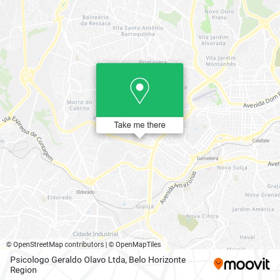 Psicologo Geraldo Olavo Ltda map