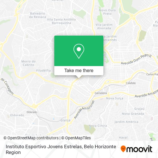 Instituto Esportivo Jovens Estrelas map
