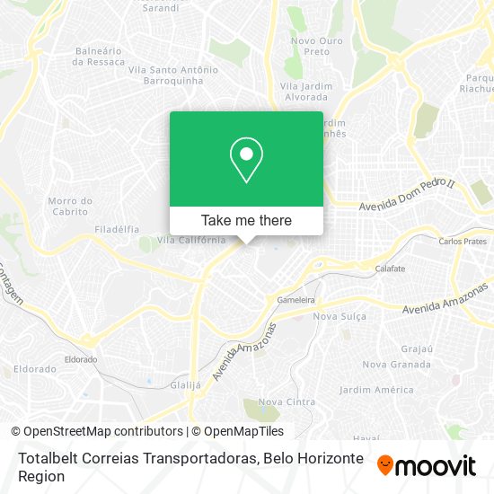 Totalbelt Correias Transportadoras map