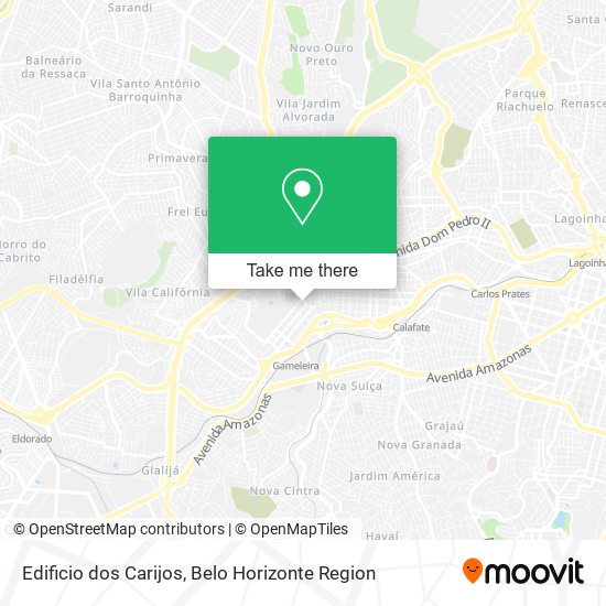 Mapa Edificio dos Carijos