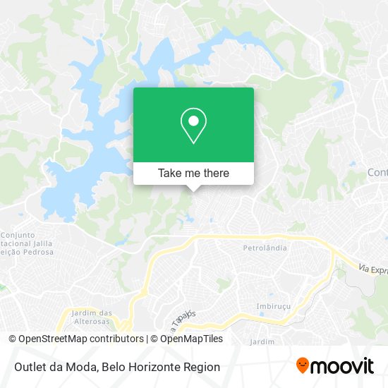 Mapa Outlet da Moda