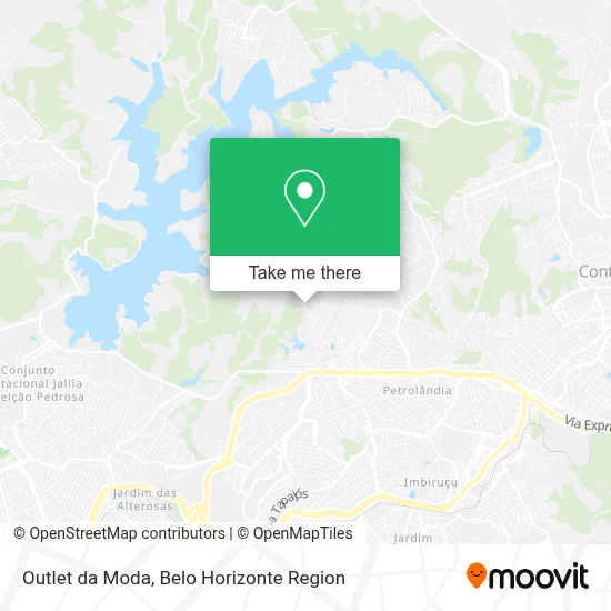 Outlet da Moda map