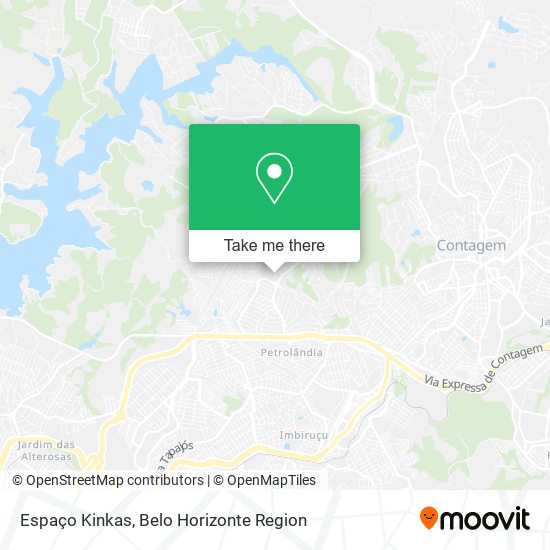 Espaço Kinkas map