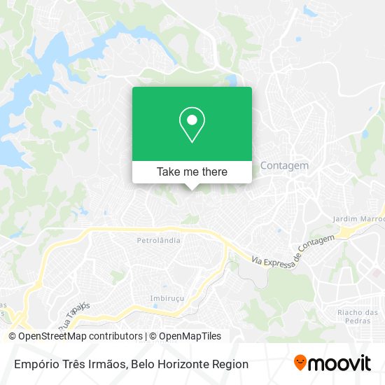 Empório Três Irmãos map