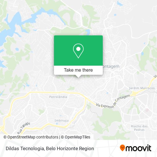 Dildas Tecnologia map