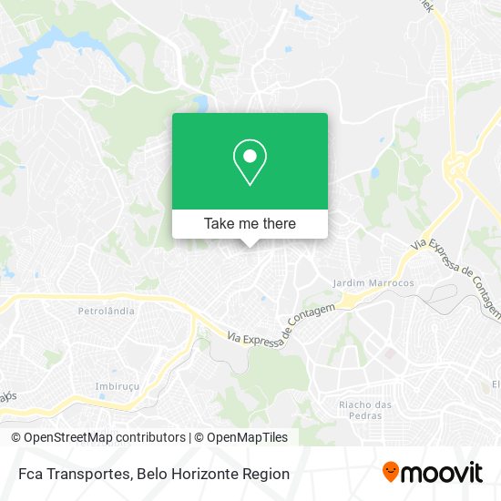 Fca Transportes map