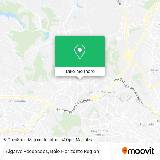 Mapa Algarve Recepcoes