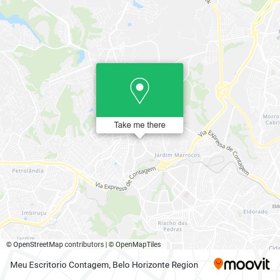 Meu Escritorio Contagem map