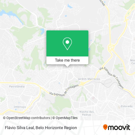 Flávio Silva Leal map