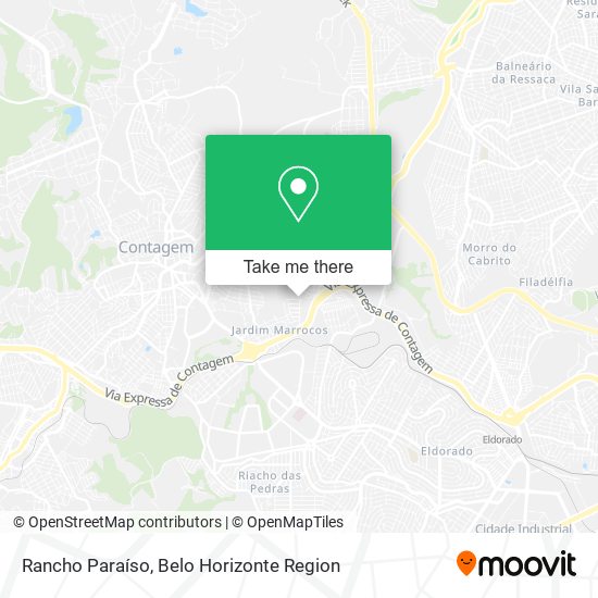 Rancho Paraíso map