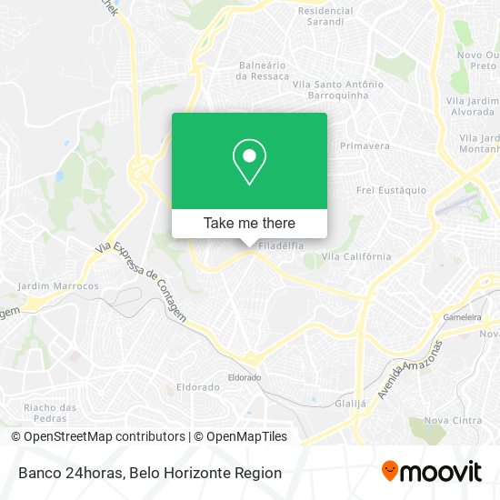 Mapa Banco 24horas