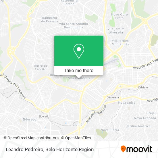 Leandro Pedreiro map