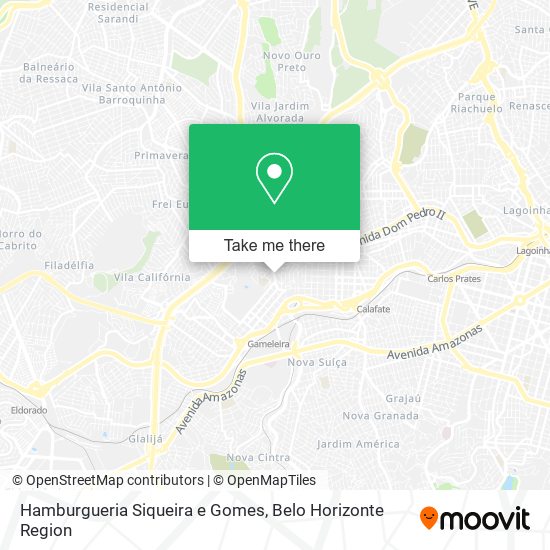 Hamburgueria Siqueira e Gomes map