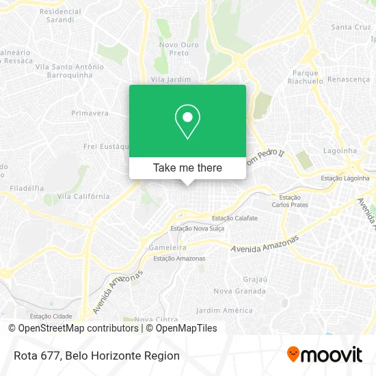 Rota 677 map
