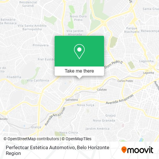 Perfectcar Estética Automotivo map