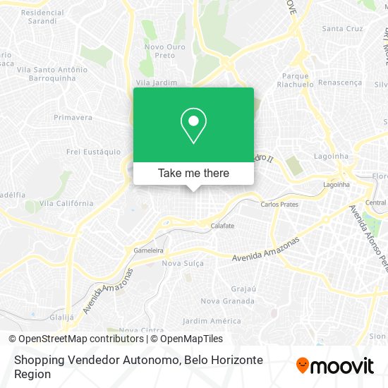 Shopping Vendedor Autonomo map