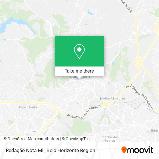 Redação Nota Mil map