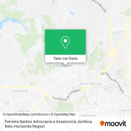 Mapa Ferreira Santos Advocacia e Assessoria Jurídica