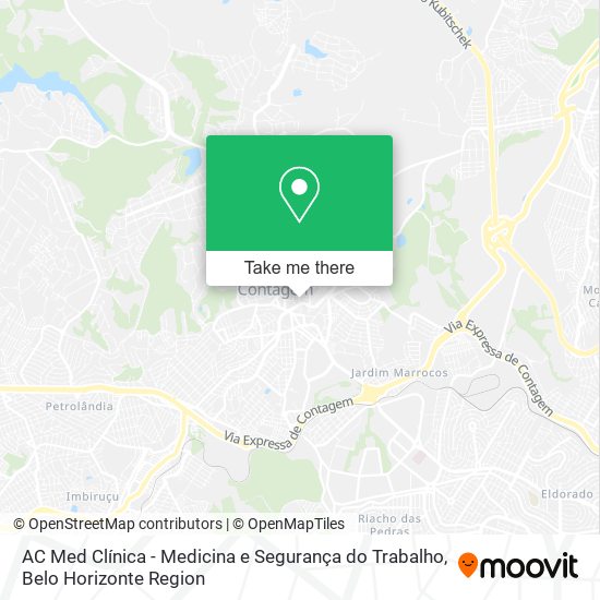 AC Med Clínica - Medicina e Segurança do Trabalho map