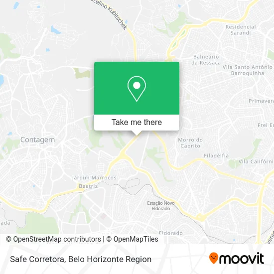 Safe Corretora map