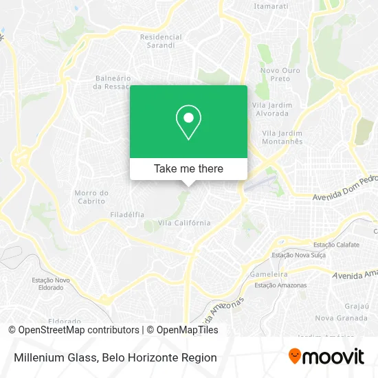 Millenium Glass map