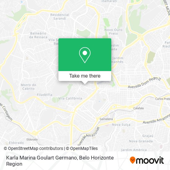 Karla Marina Goulart Germano map