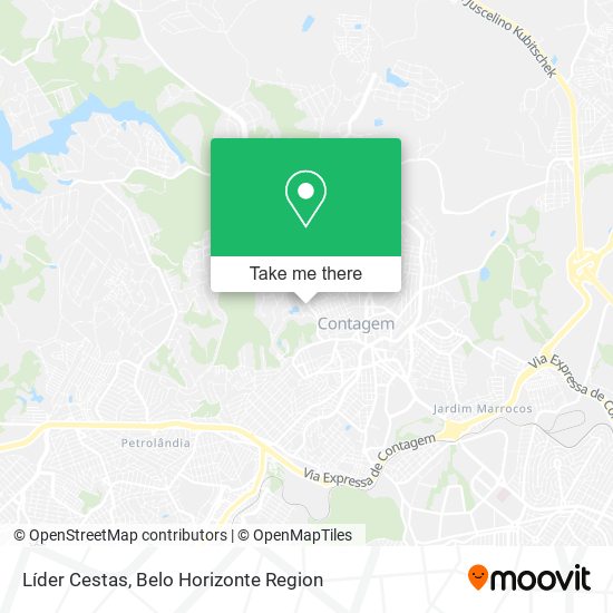 Líder Cestas map