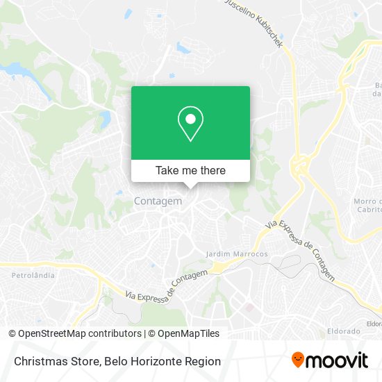 Christmas Store map