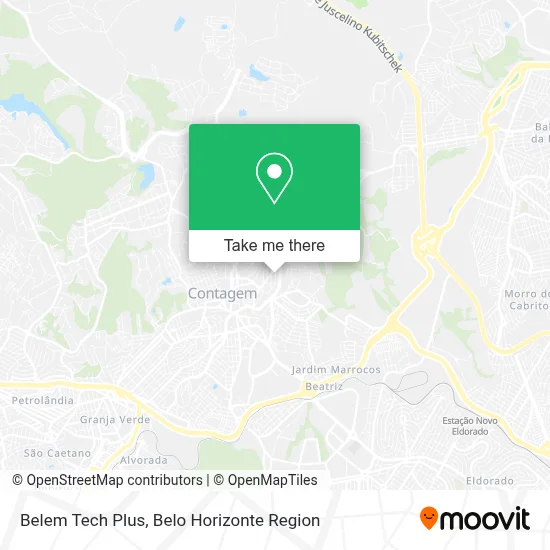 Belem Tech Plus map