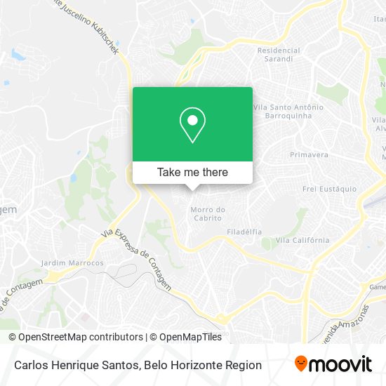 Carlos Henrique Santos map