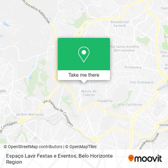 Espaço Lavir Festas e Eventos map