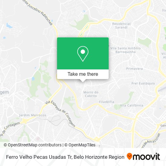 Ferro Velho Pecas Usadas Tr map