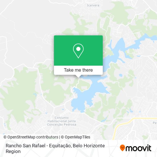 Rancho San Rafael - Equitação map