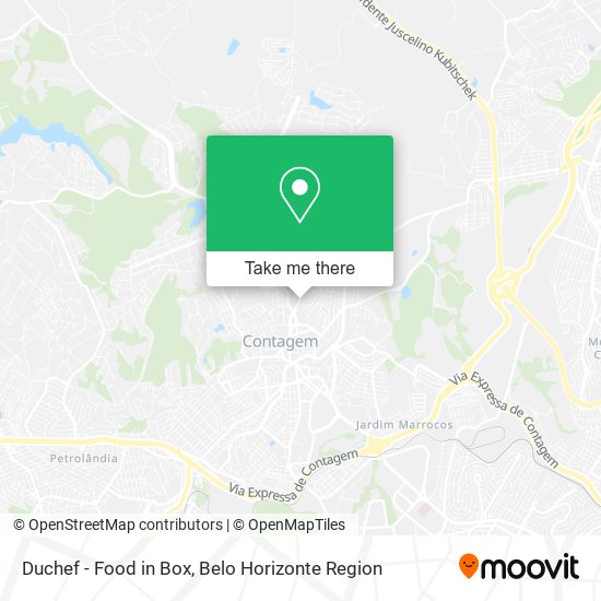 Duchef - Food in Box map