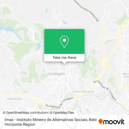Imas - Instituto Mineiro de Alternativas Sociais map
