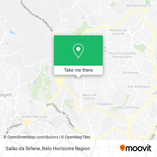 Salão da Sirlene map