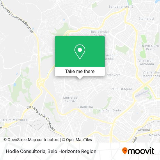 Hodie Consultoria map