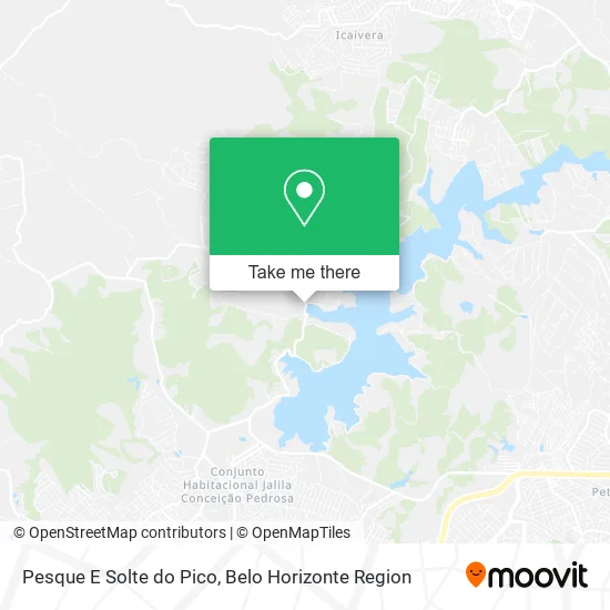 Pesque E Solte do Pico map
