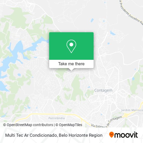 Multi Tec Ar Condicionado map