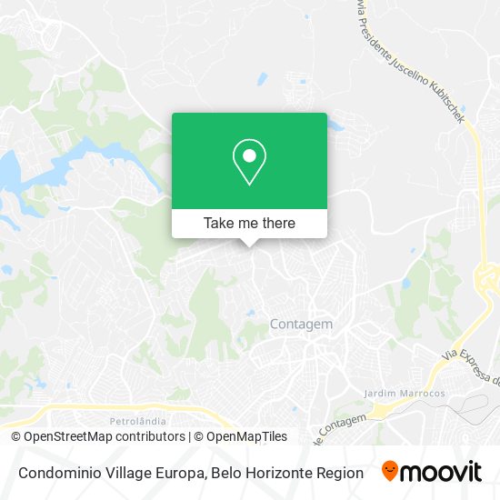 Condominio Village Europa map