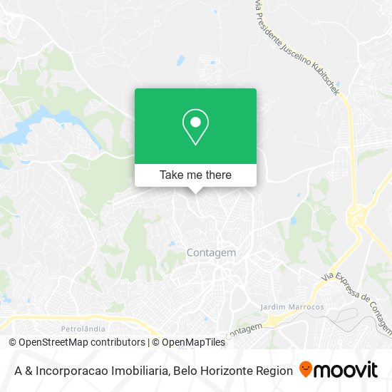 A & Incorporacao Imobiliaria map