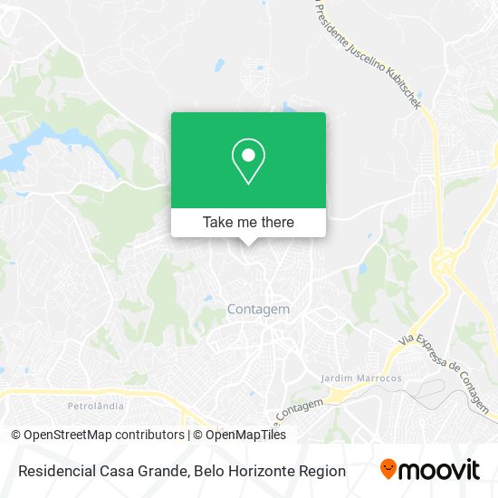 Residencial Casa Grande map