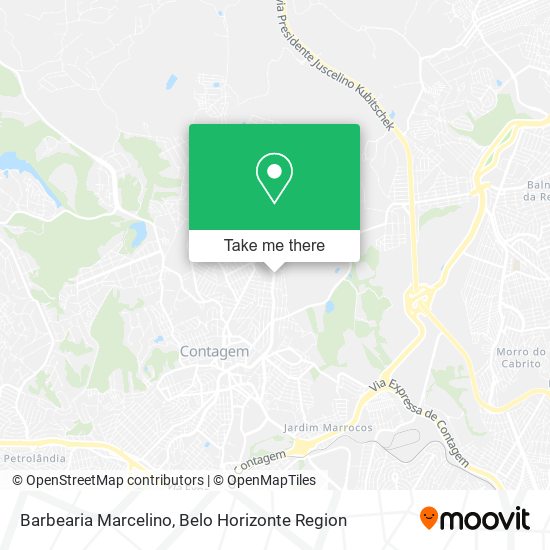 Barbearia Marcelino map