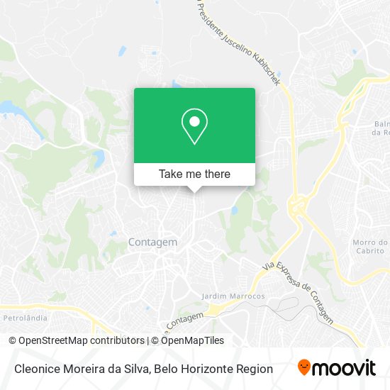 Cleonice Moreira da Silva map