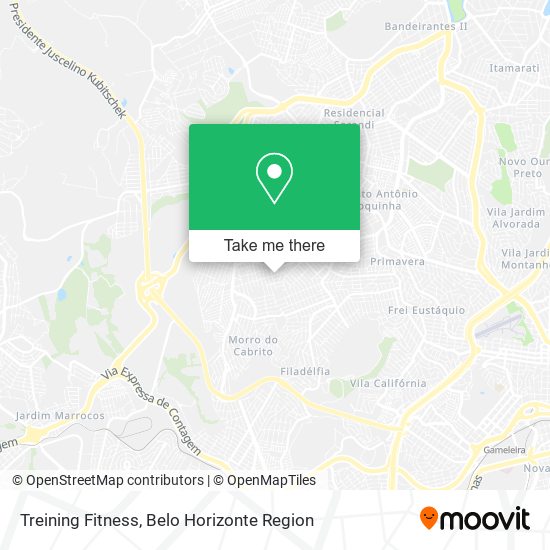 Treining Fitness map